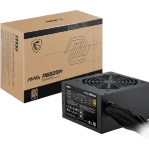 FUENTE 650W MSI 80 PLUS GOLD MAG A650GN II