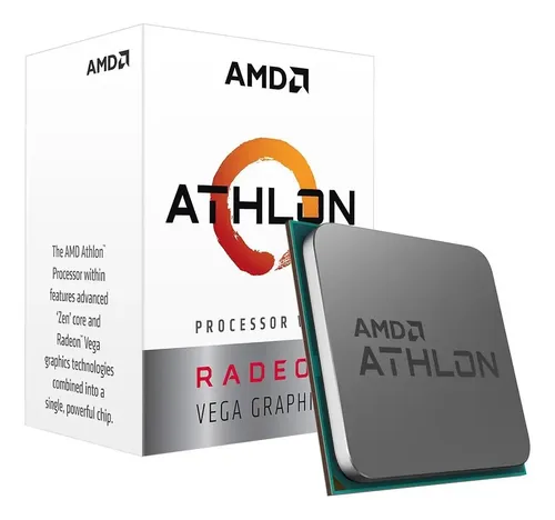 CPU AMD ATHLON 3000G AM4 TRAY SIN COOLER