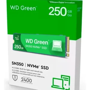 SSD M.2 NVME 250GB G3 WD GREEN SN350
