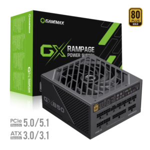 FUENTE 850W GAMEMAX 80 PLUS GOLD GX-850 PRO BK