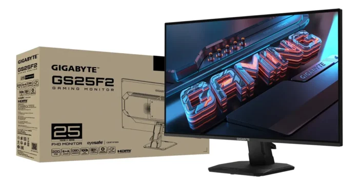 MONITOR 25 GIGABYTE GS25F2 GAMING IPS 200HZ AUDIO