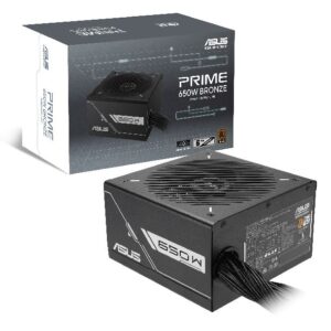 FUENTE 650W ASUS 80 PLUS PRIME 650B BRONCE BLACK
