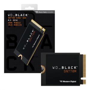 SSD M.2 NVME 500GB G4 WD BLACK SN770 2230
