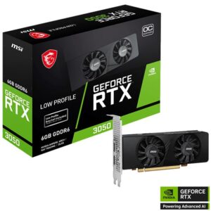 VGA 6GB RTX 3050 MSI LP 6G OC