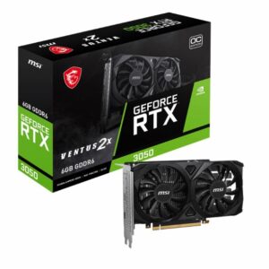 VGA 6GB RTX 3050 MSI VENTUS 2X 6G OC