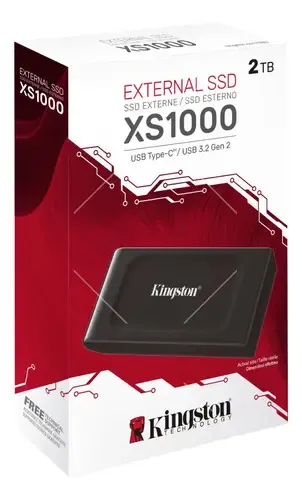 SSD EXTERNO 2TB KINGSTON XS1000