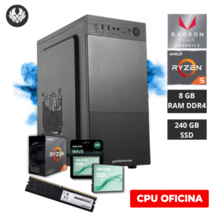 PC PERFORMANCE AMD RYZEN 5 3400G+8G+SSD240 (MSI)