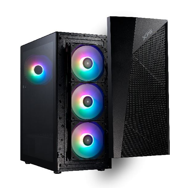 GAB XPG LANDER 500 NEGRO FAN ARGB X4